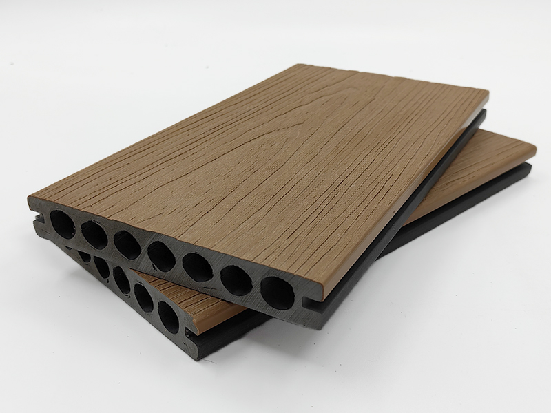 户外塑木地板-实芯塑木地板多