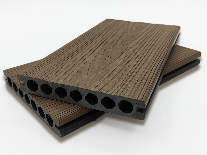 户外塑木地板-二代共挤塑木地板