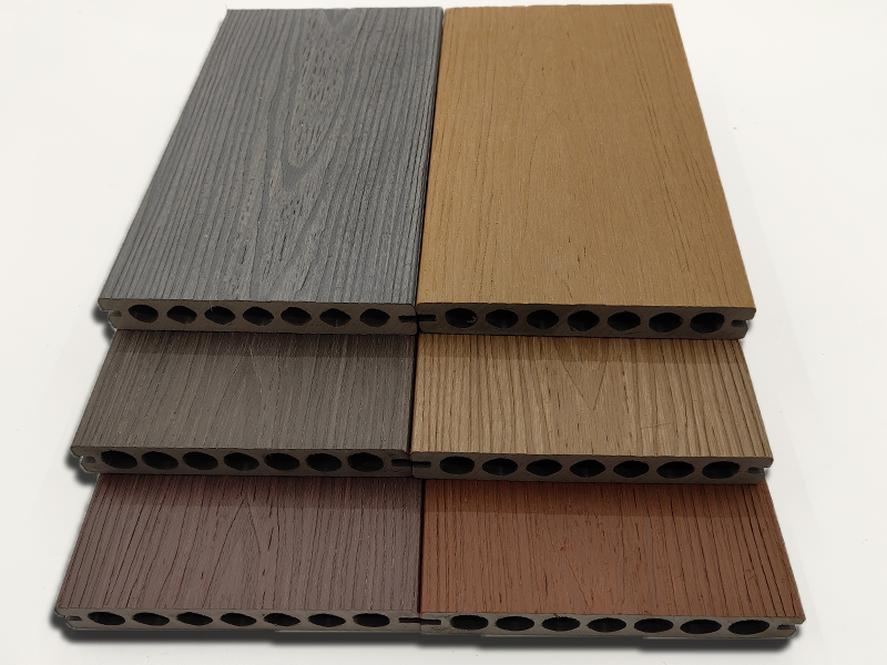 户外塑木地板-实芯塑木地板